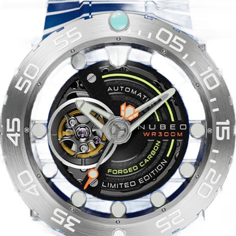Nubeo Opportunity Automatic Forged Carbon
