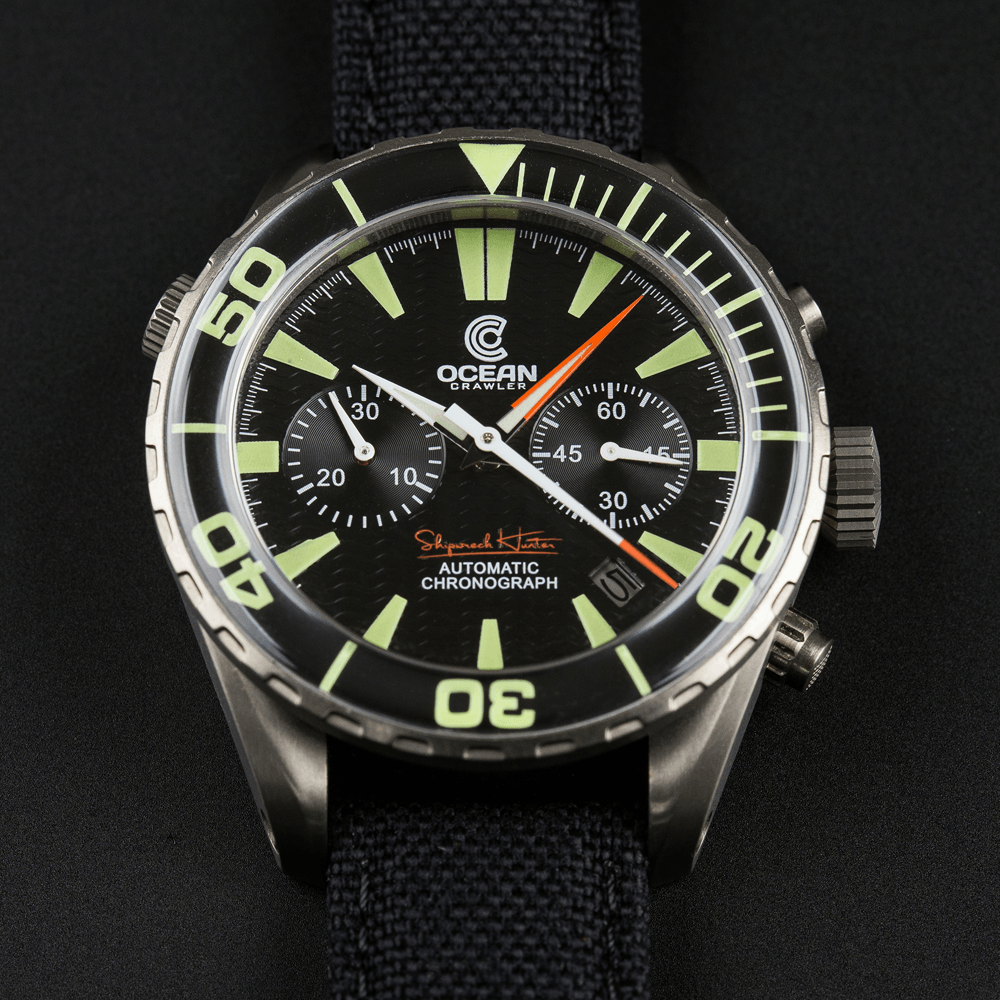 Ocean Crawler Shipwreck Hunter Chronograph