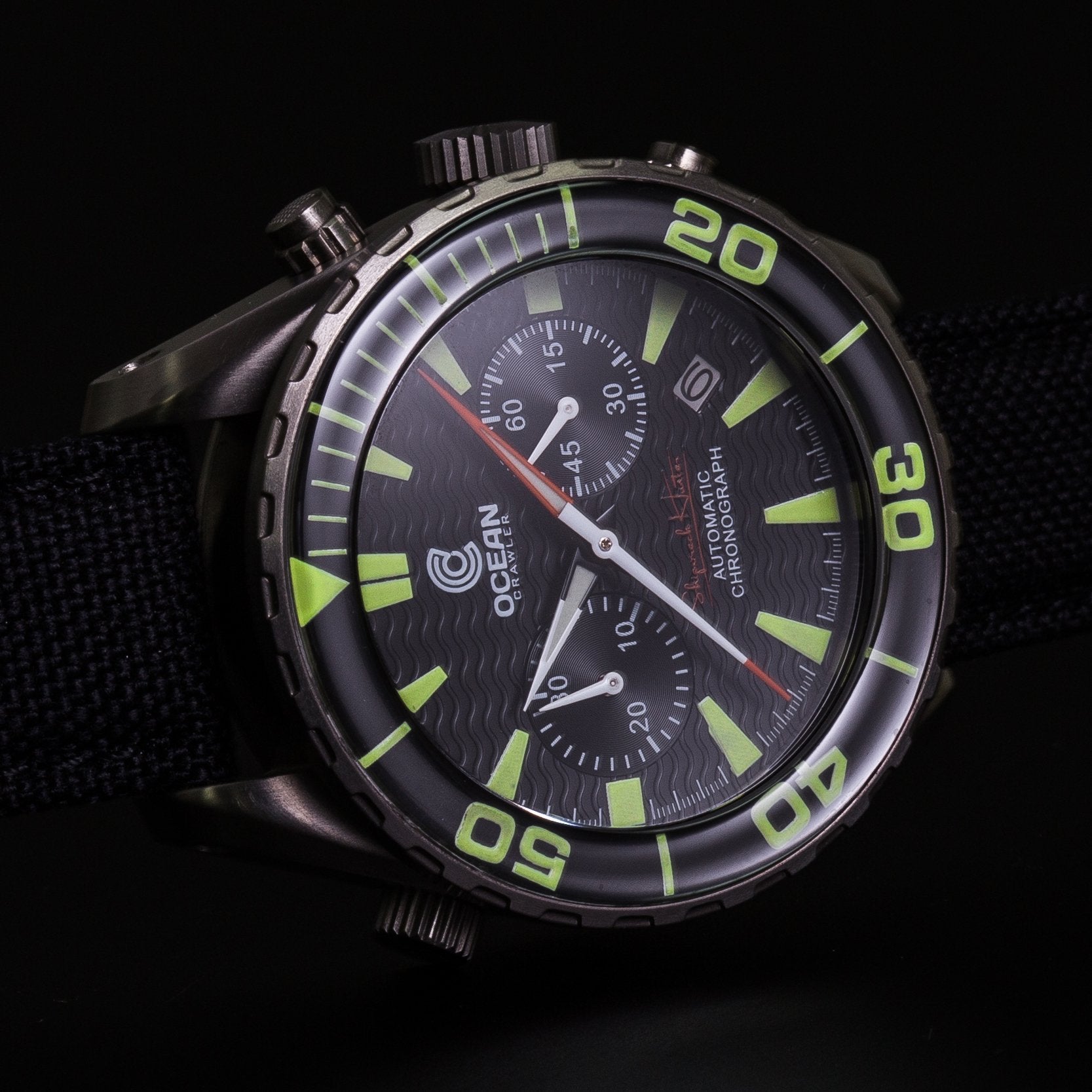 Ocean Crawler Shipwreck Hunter Chronograph