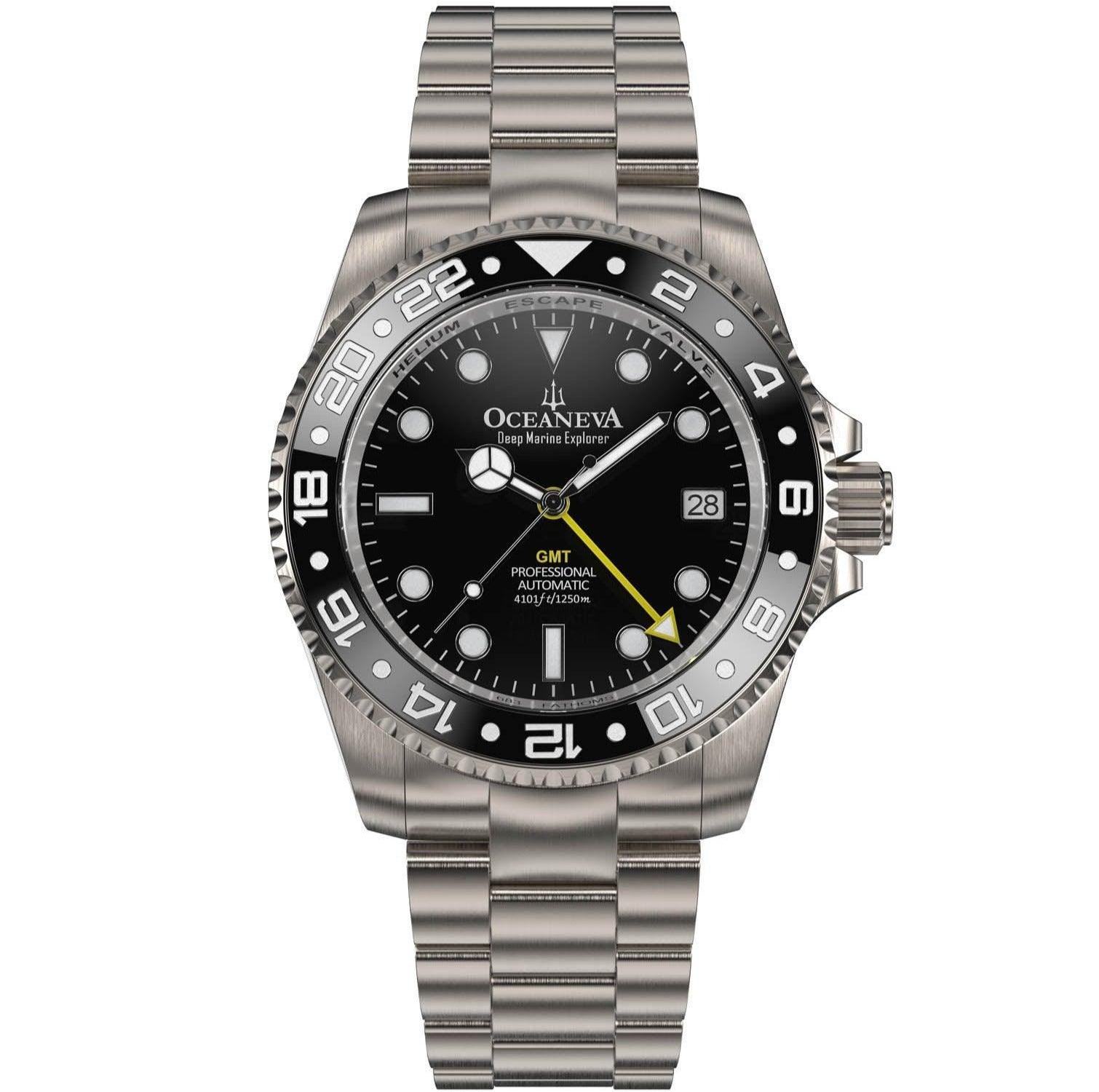 Oceaneva Deep Marine Explorer 1250m GMT (ceramic bezel)