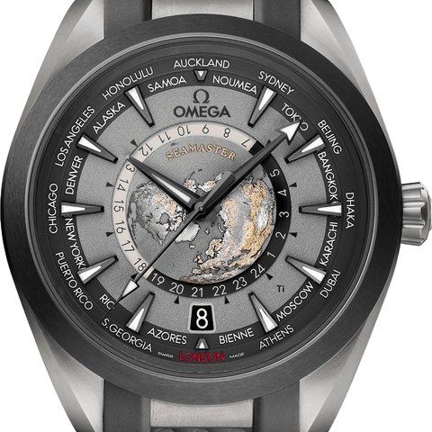 Omega Seamaster Aqua Terra 150M Worldtimer (Titanium)