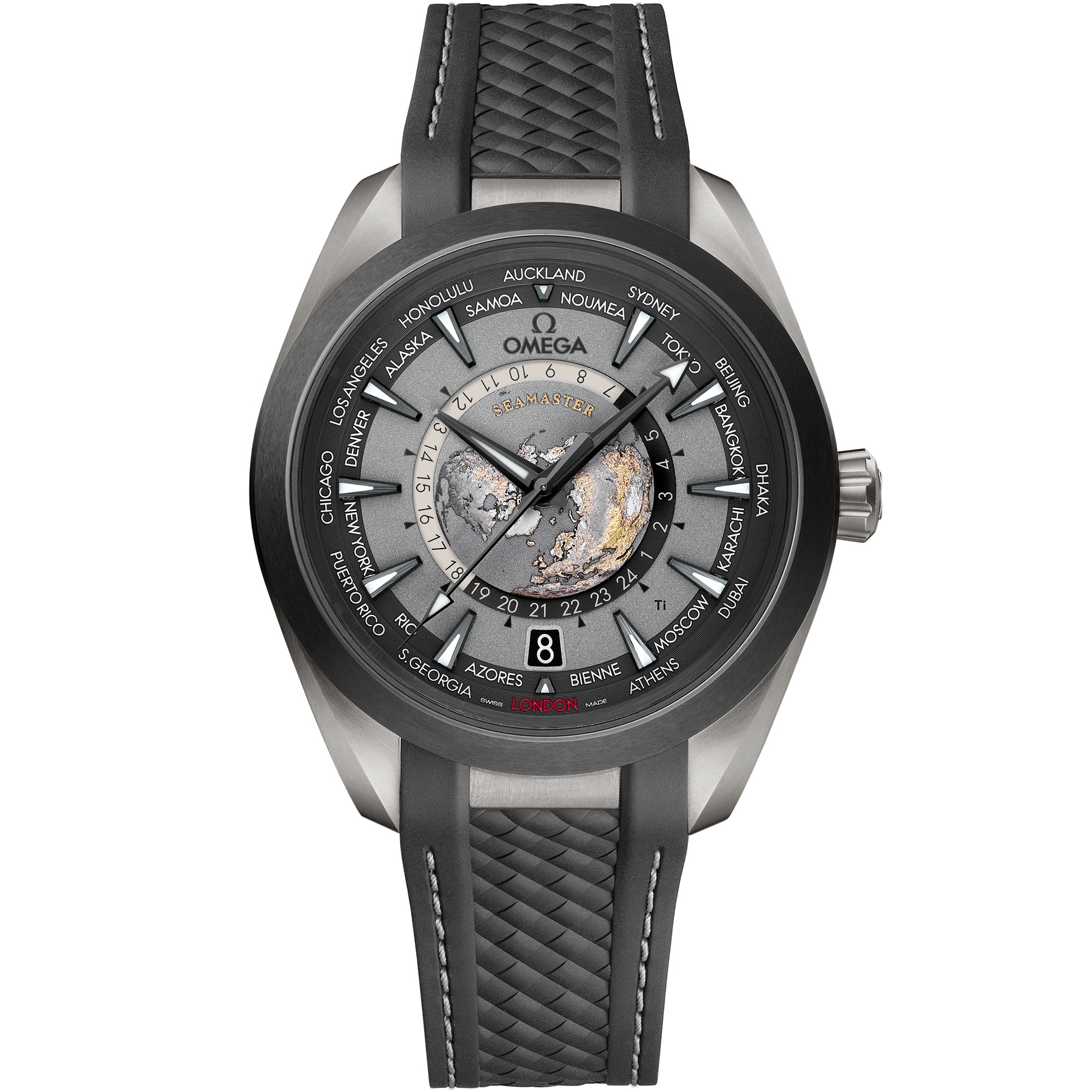 Omega Seamaster Aqua Terra 150M Worldtimer (Titanium)