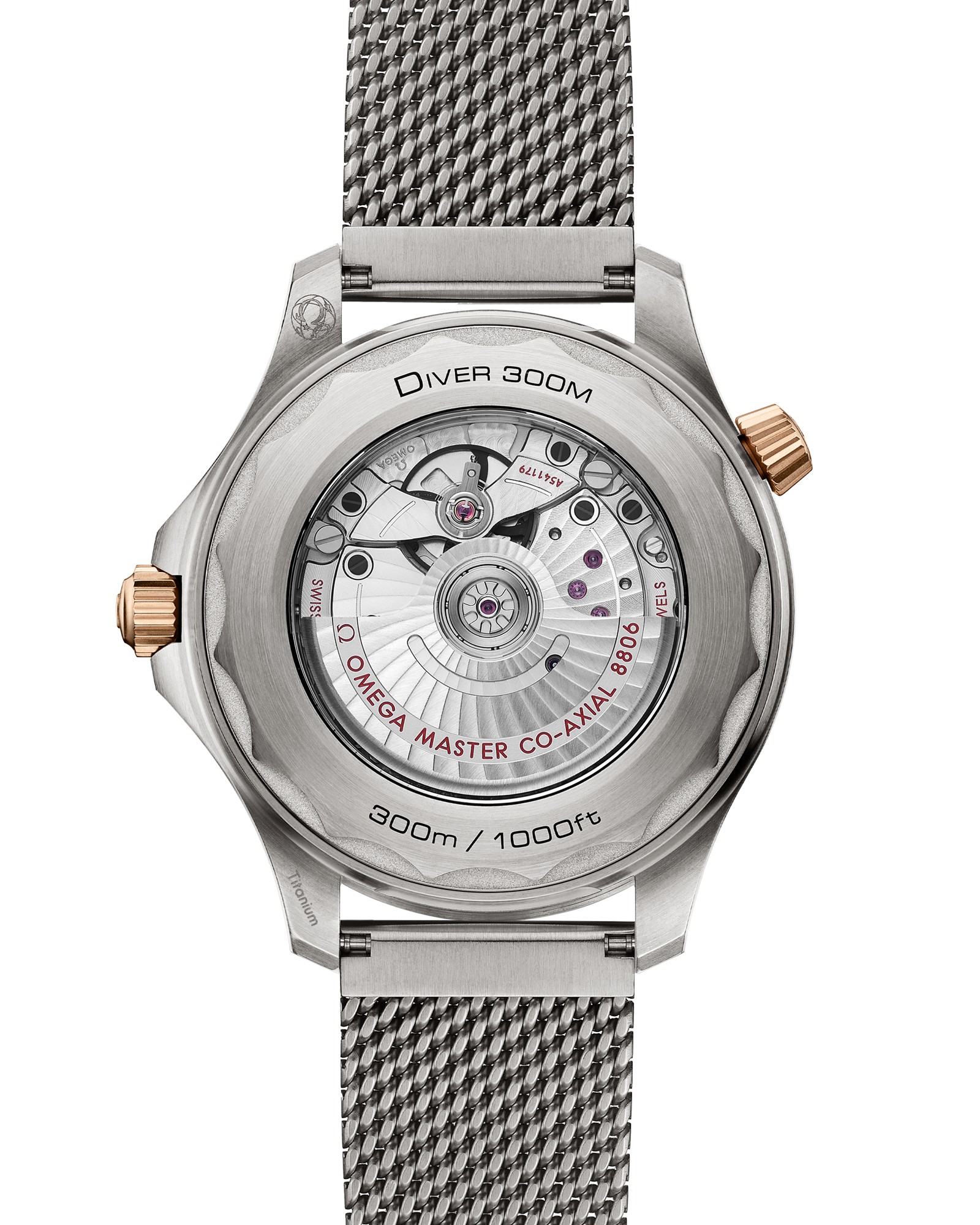 Omega Seamaster Diver 300M Titanium Bronze Gold