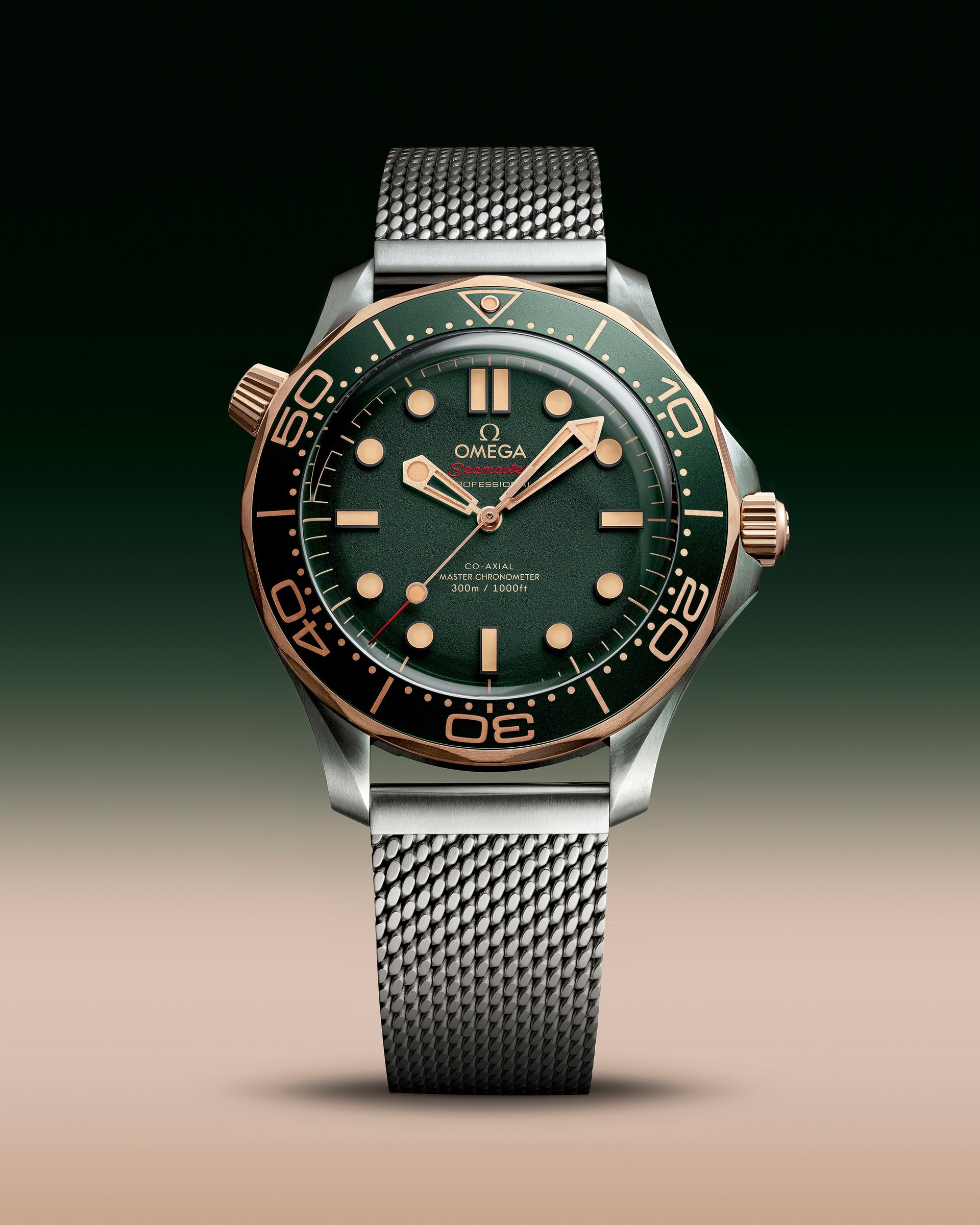 Omega Seamaster Diver 300M Titanium Bronze Gold
