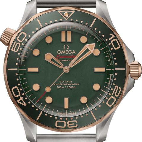 Omega Seamaster Diver 300M Titanium Bronze Gold