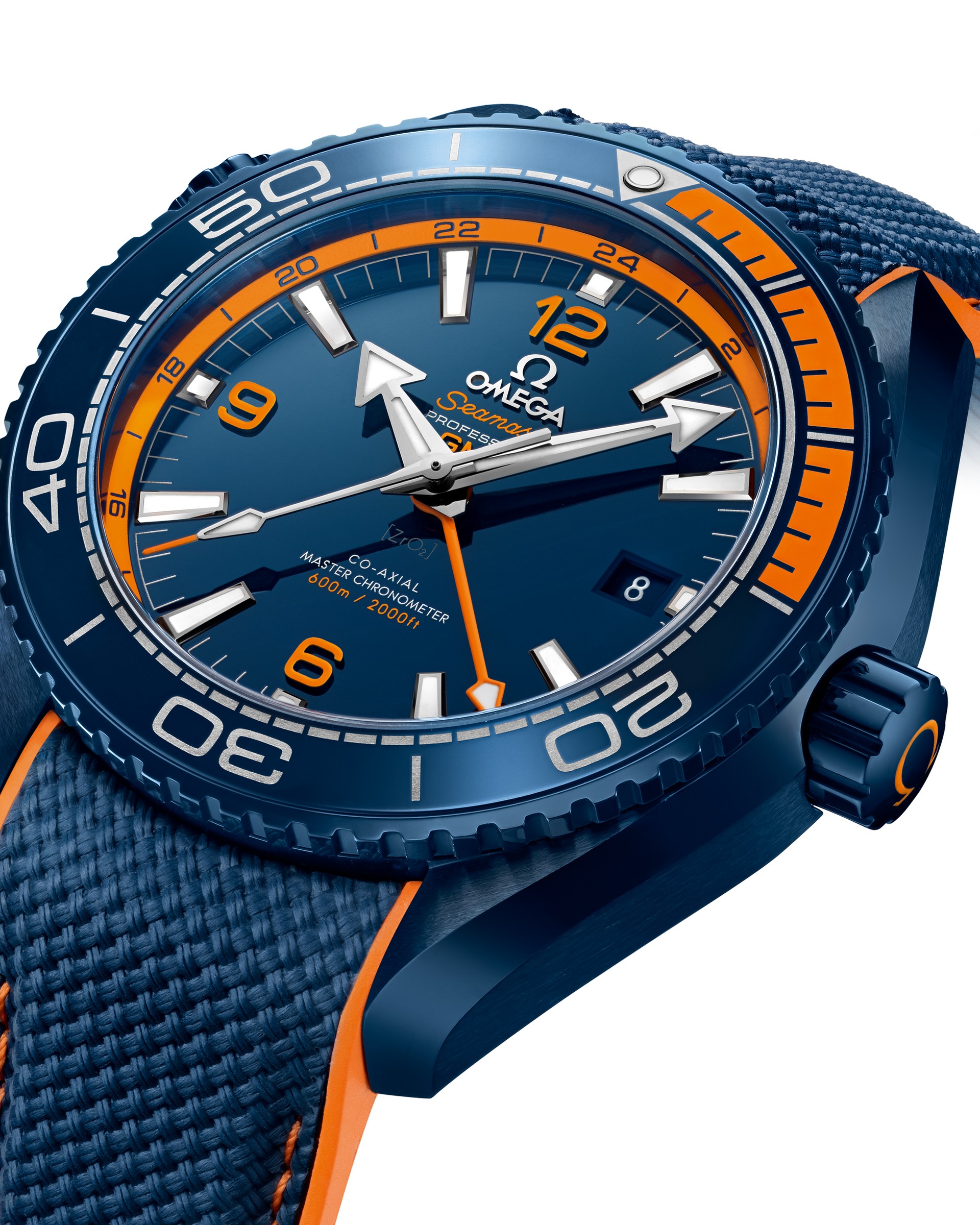 Omega Seamaster Planet Ocean 600M Deep Black Big Blue GMT