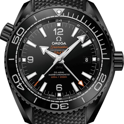 Omega Seamaster Planet Ocean 600M Deep Black GMT