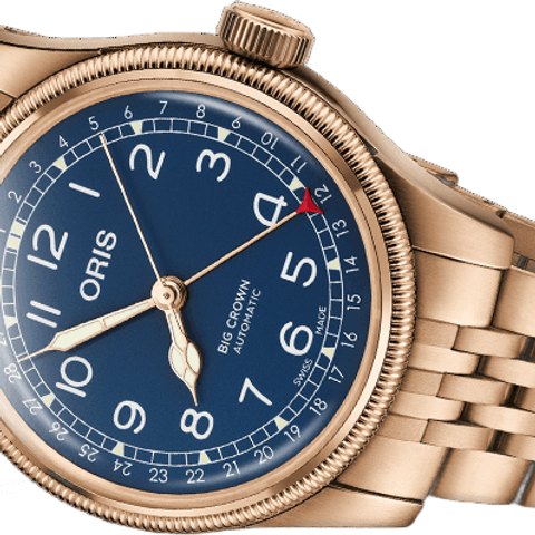 Oris Big Crown Bronze Pointer Date (Blue)