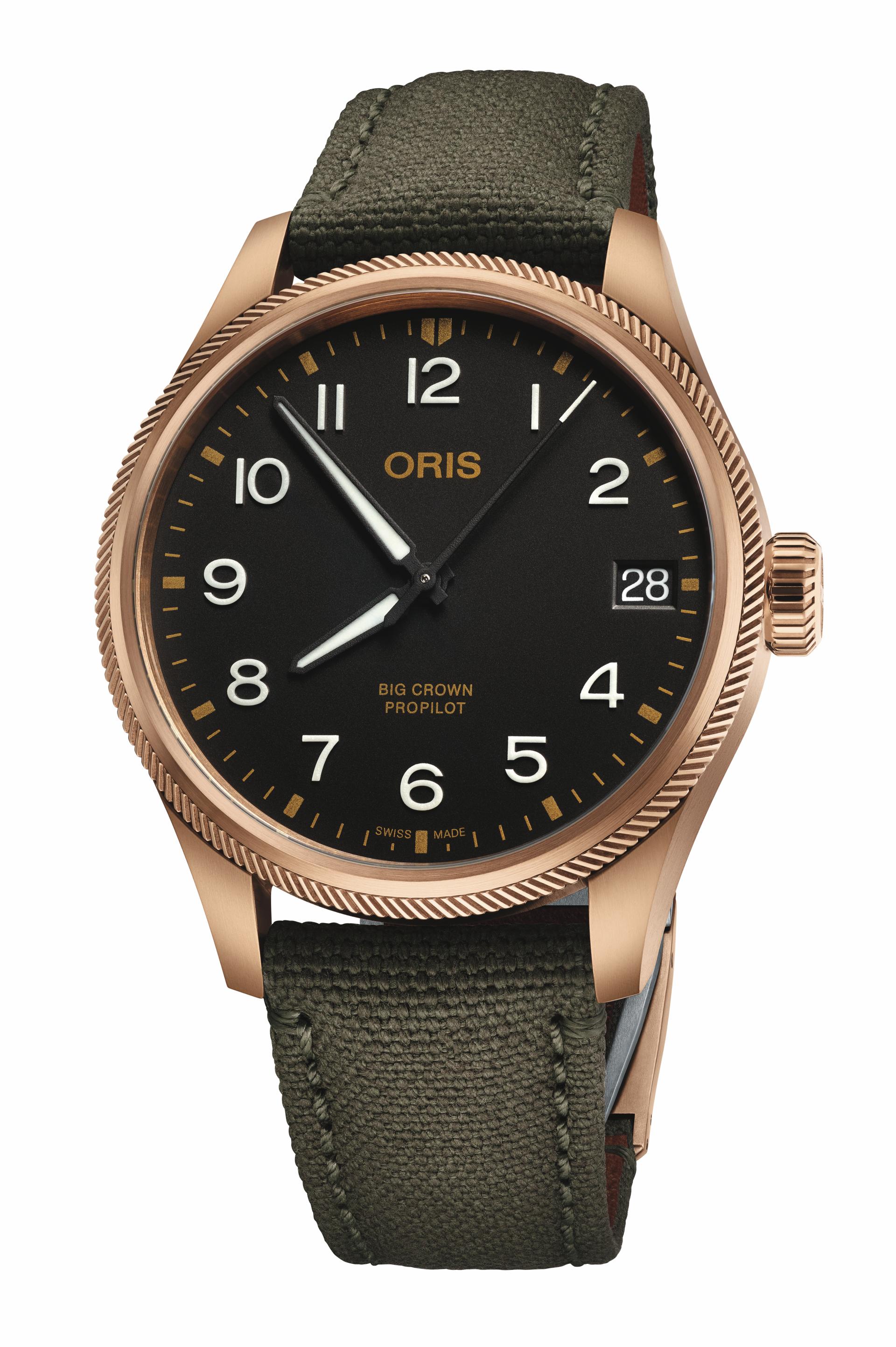 Oris Big Crown ProPilot Big Date Bronze