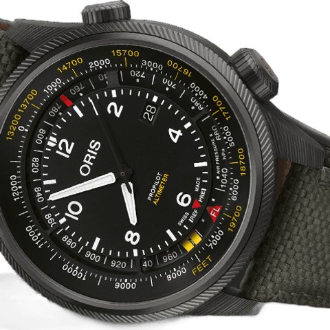 Oris ProPilot Altimeter Carbon