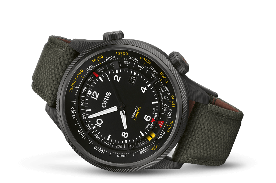 Oris ProPilot Altimeter Carbon