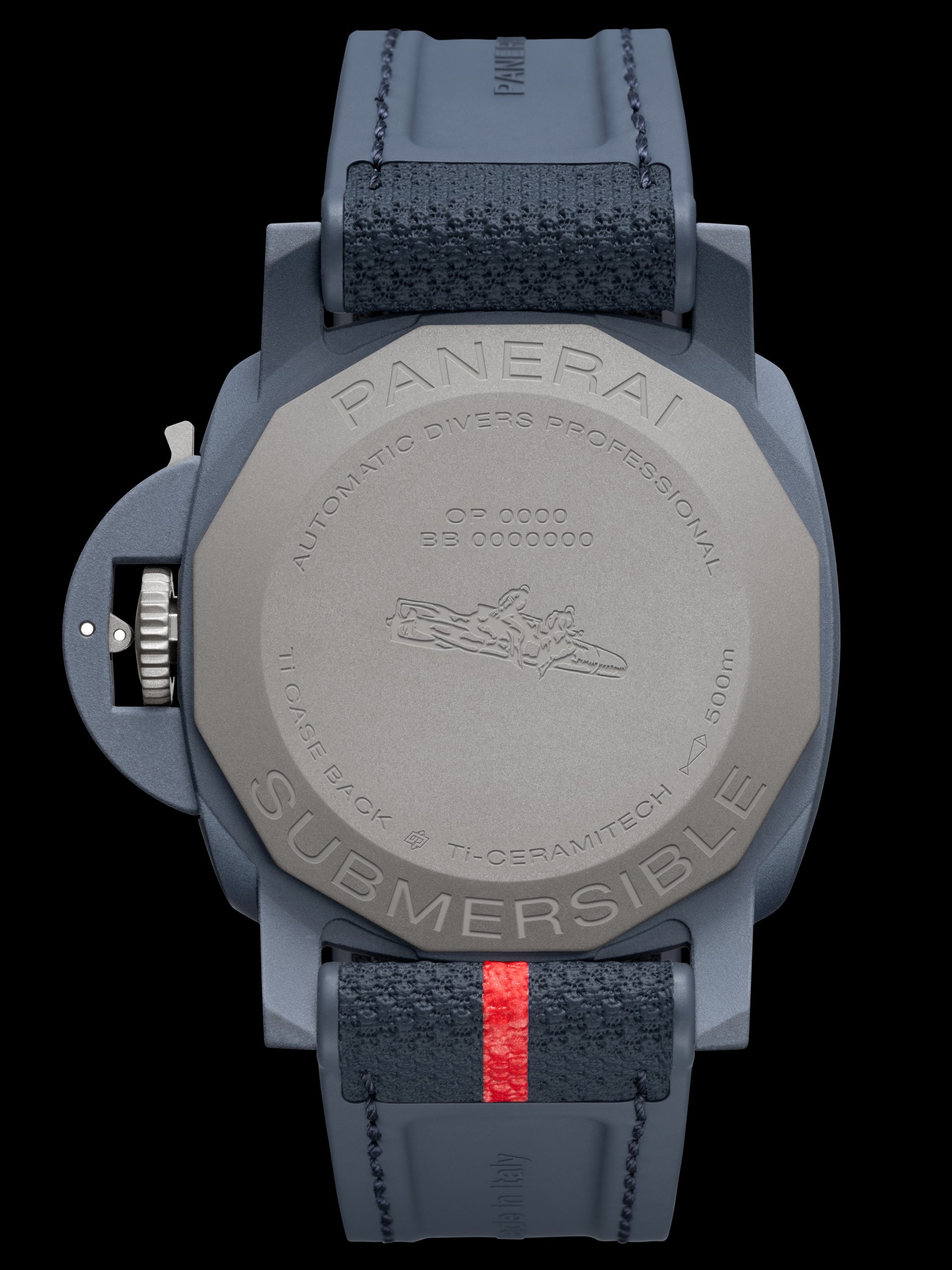 Panerai Submersible QuarantaQuattro Luna Rossa Ti-Ceramitech 44mm (blue)