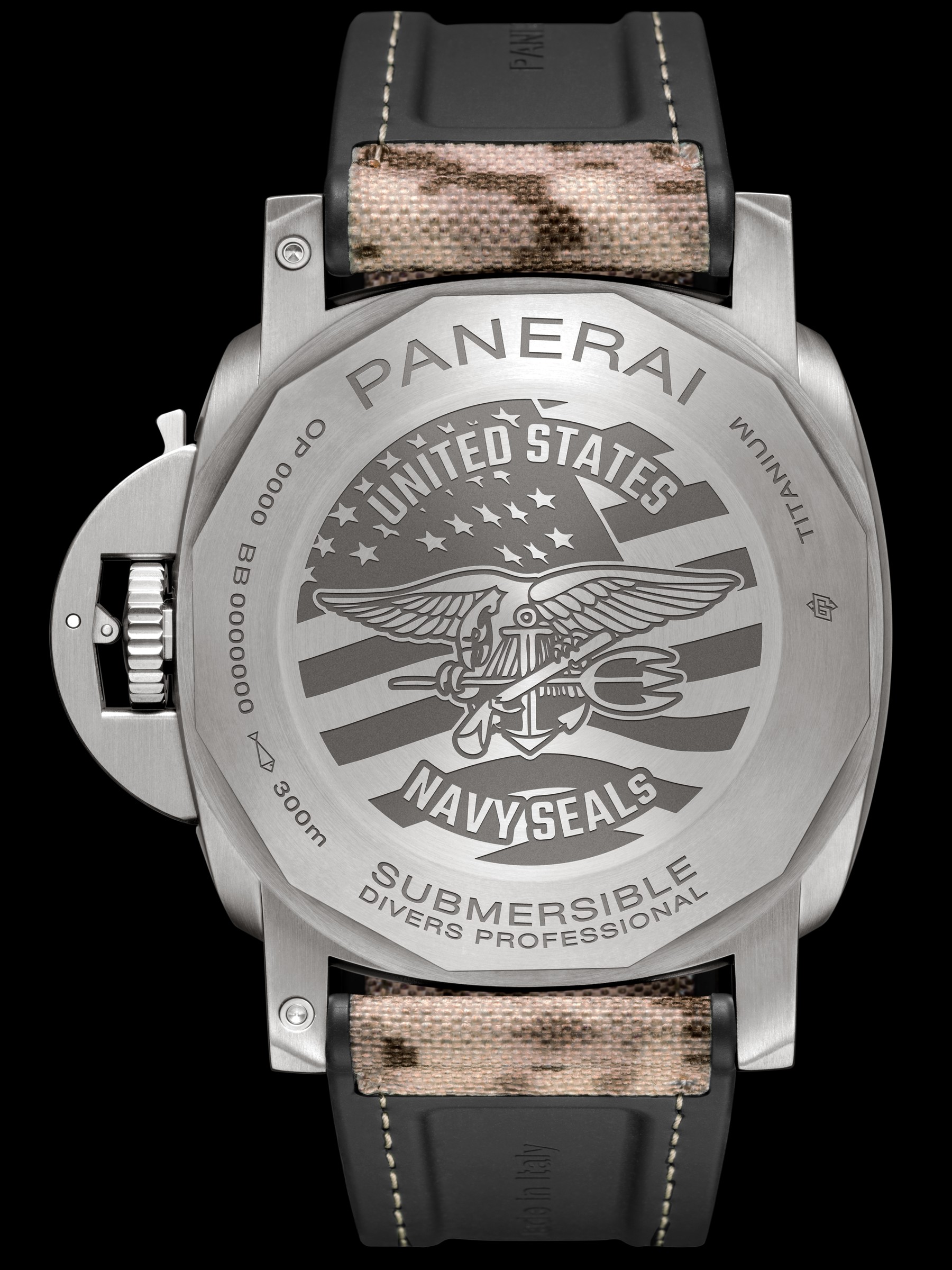Panerai Submersible Navy SEALs Titanio 47mm
