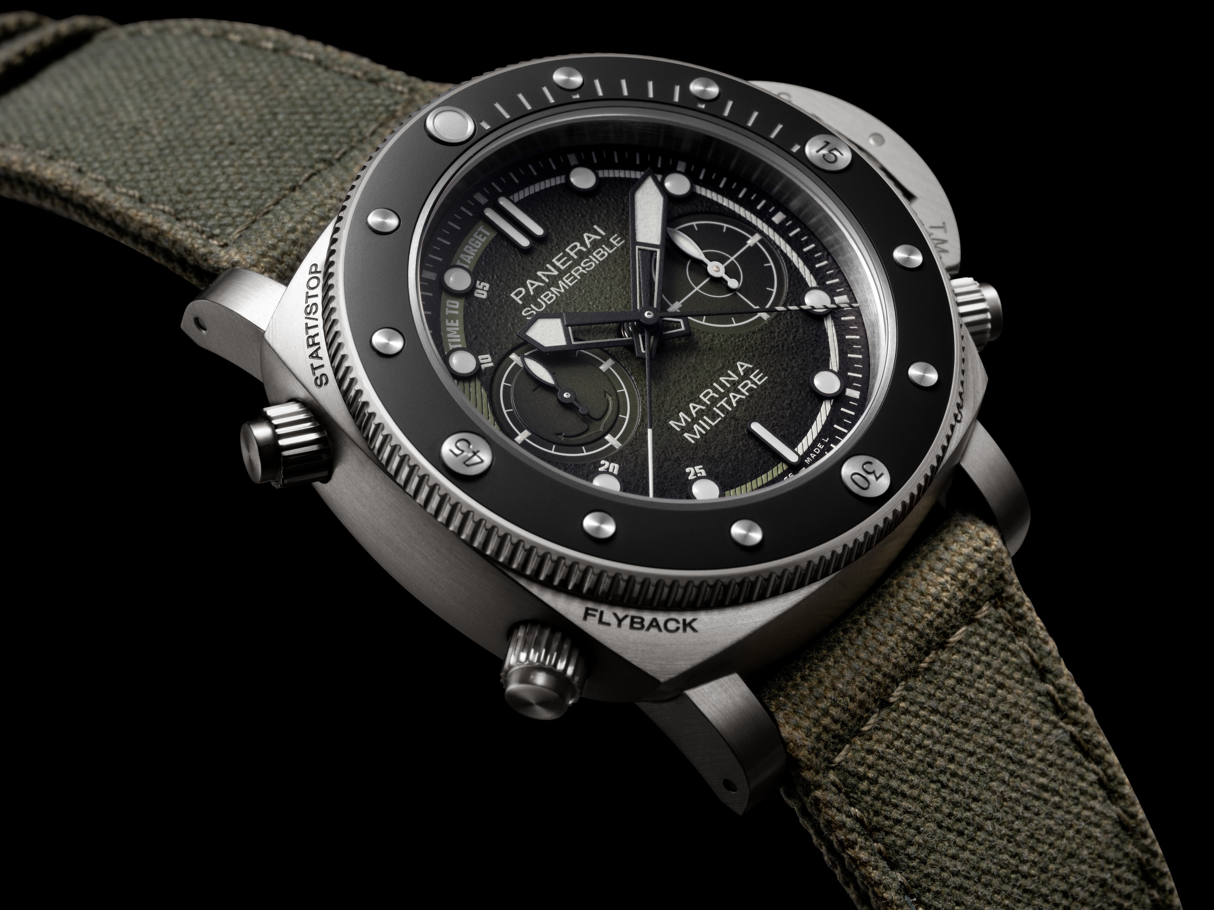 Panerai Submersible Chrono Marina Militare Experience Titanio 47mm