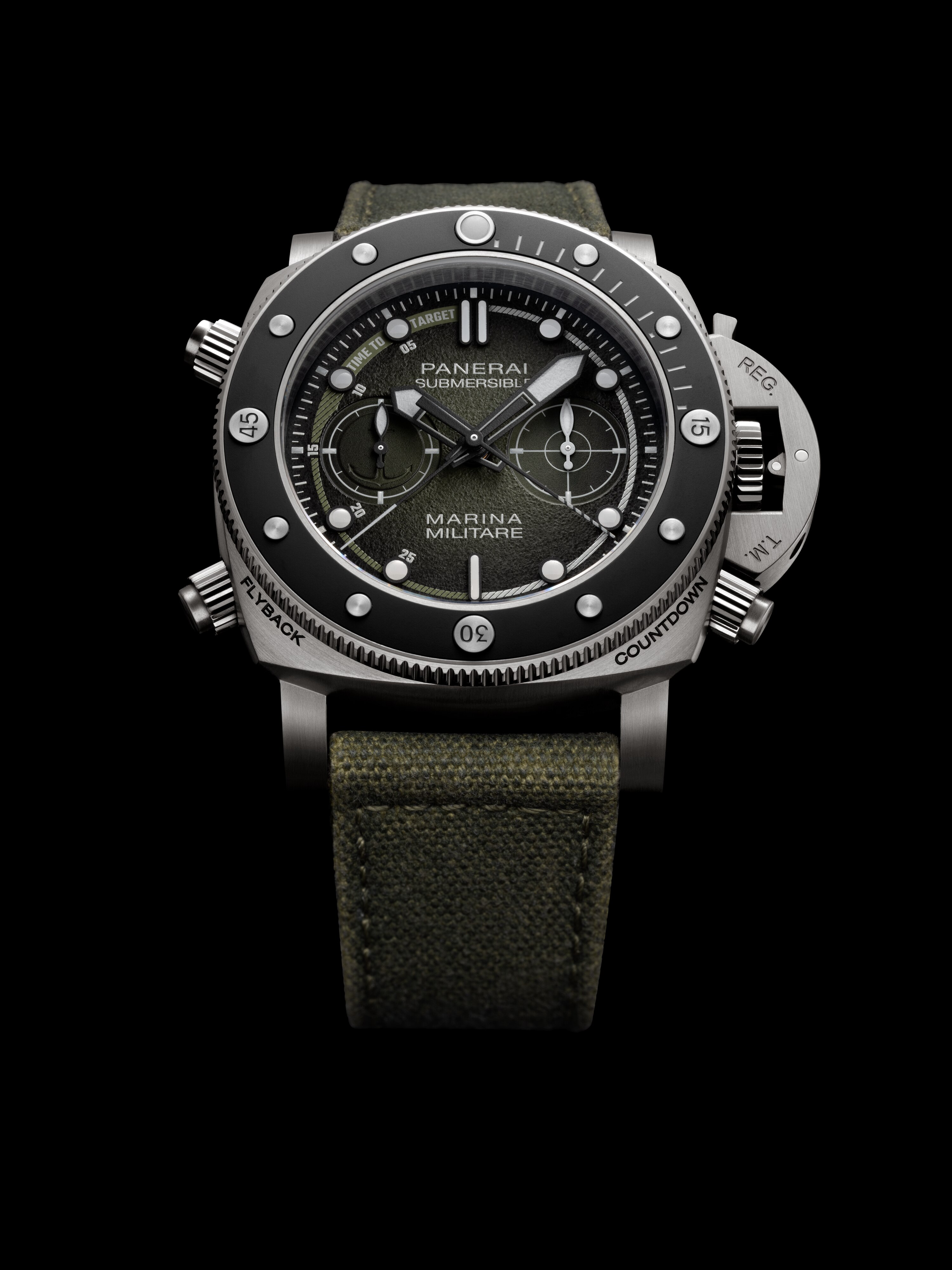 Panerai Submersible Chrono Marina Militare Experience Titanio 47mm