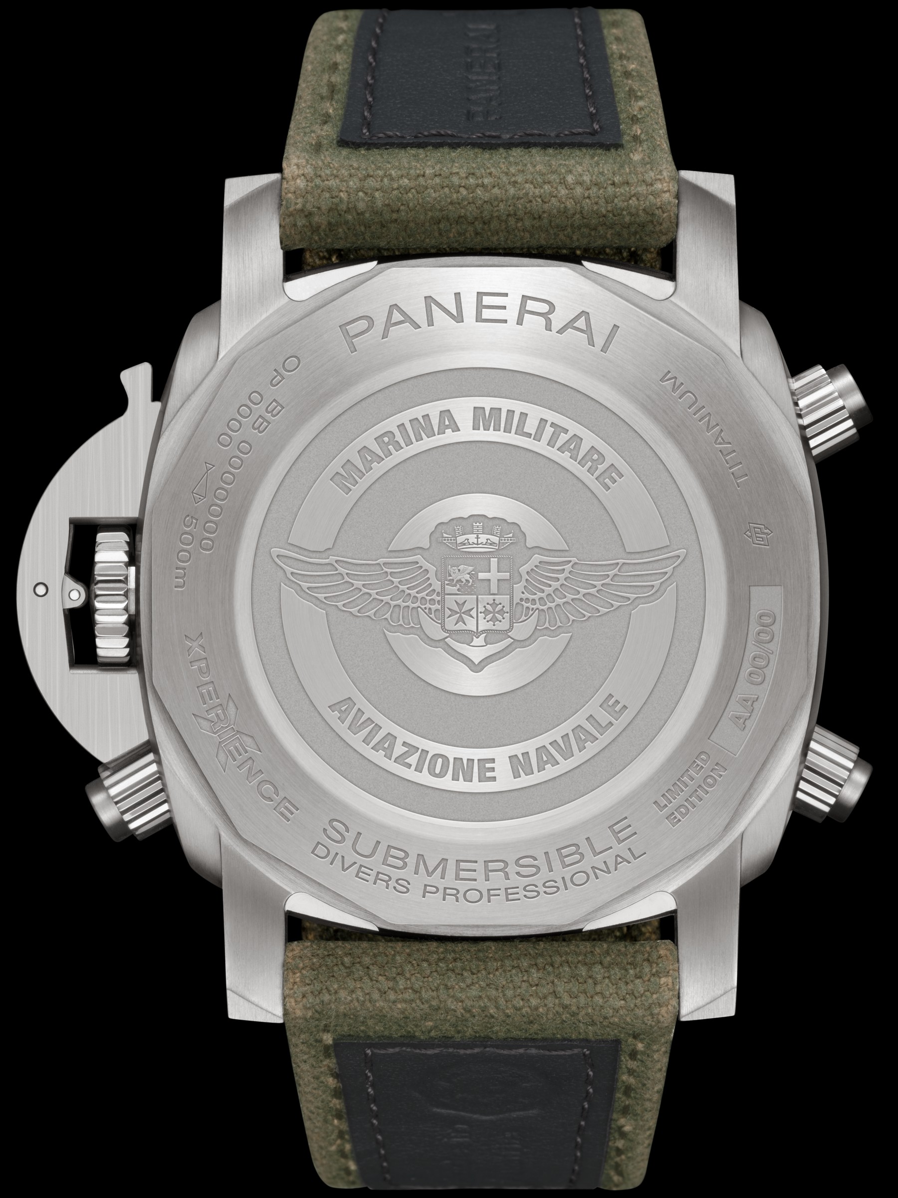 Panerai Submersible Chrono Marina Militare Experience Titanio 47mm