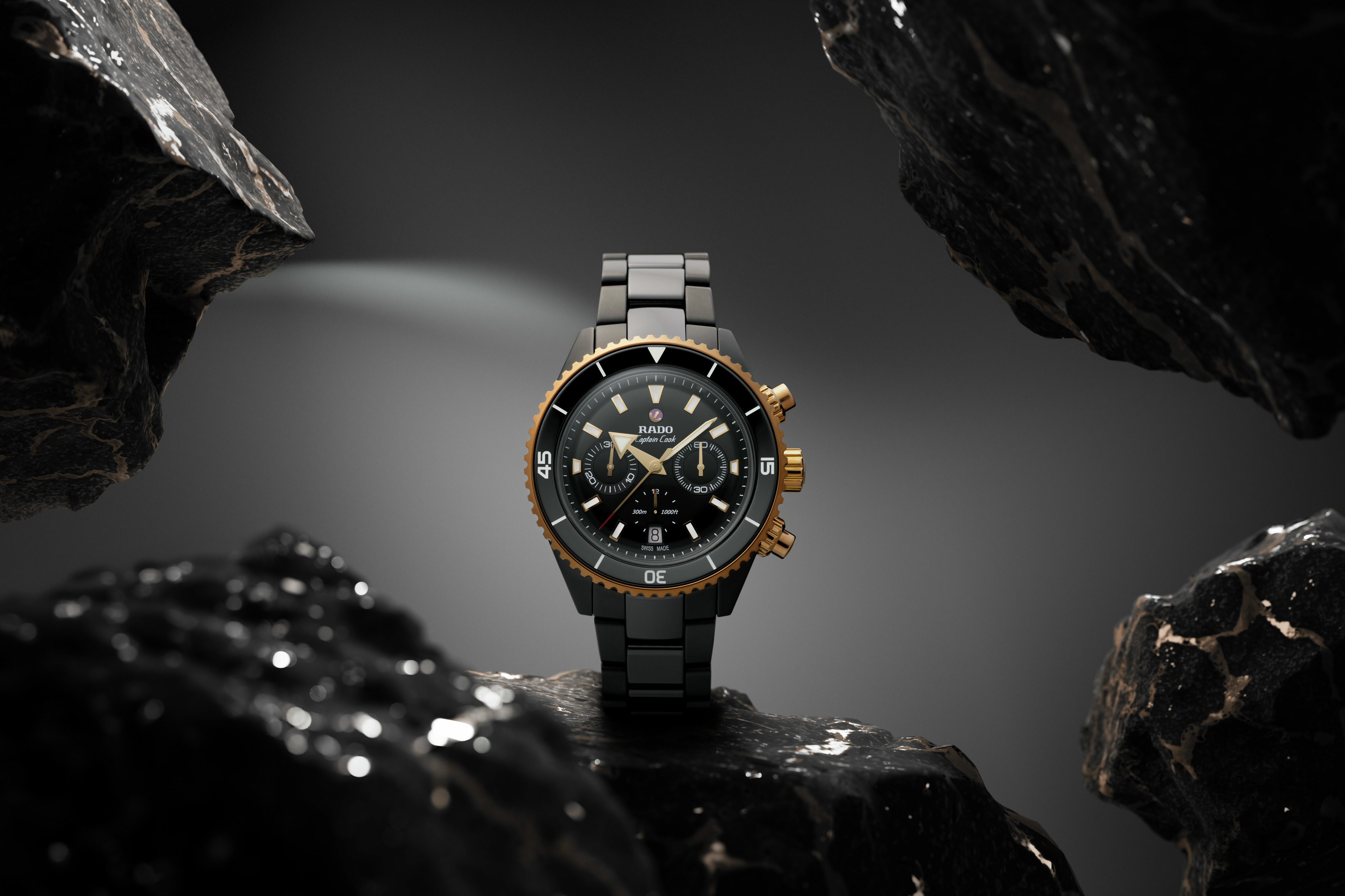 Rado Captain Cook High-Tech Ceramic Automatic Chronograph