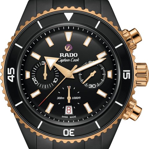 Rado Captain Cook High-Tech Ceramic Automatic Chronograph