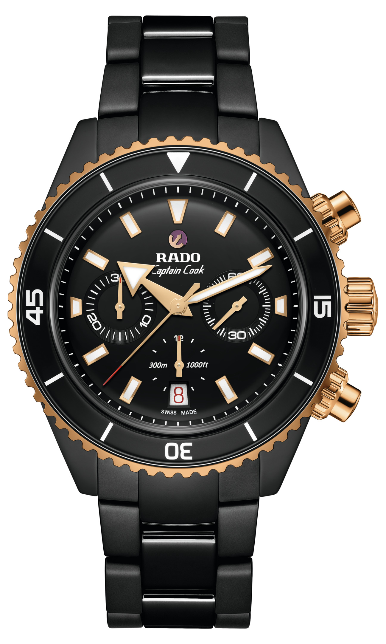 Rado Captain Cook High-Tech Ceramic Automatic Chronograph