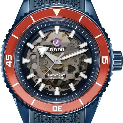 Rado Captain Cook High-Tech Ceramic Skeleton Limited Edition