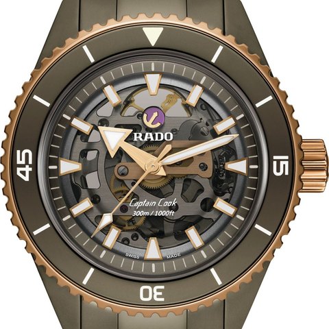 Rado Captain Cook High-Tech Ceramic Skeleton