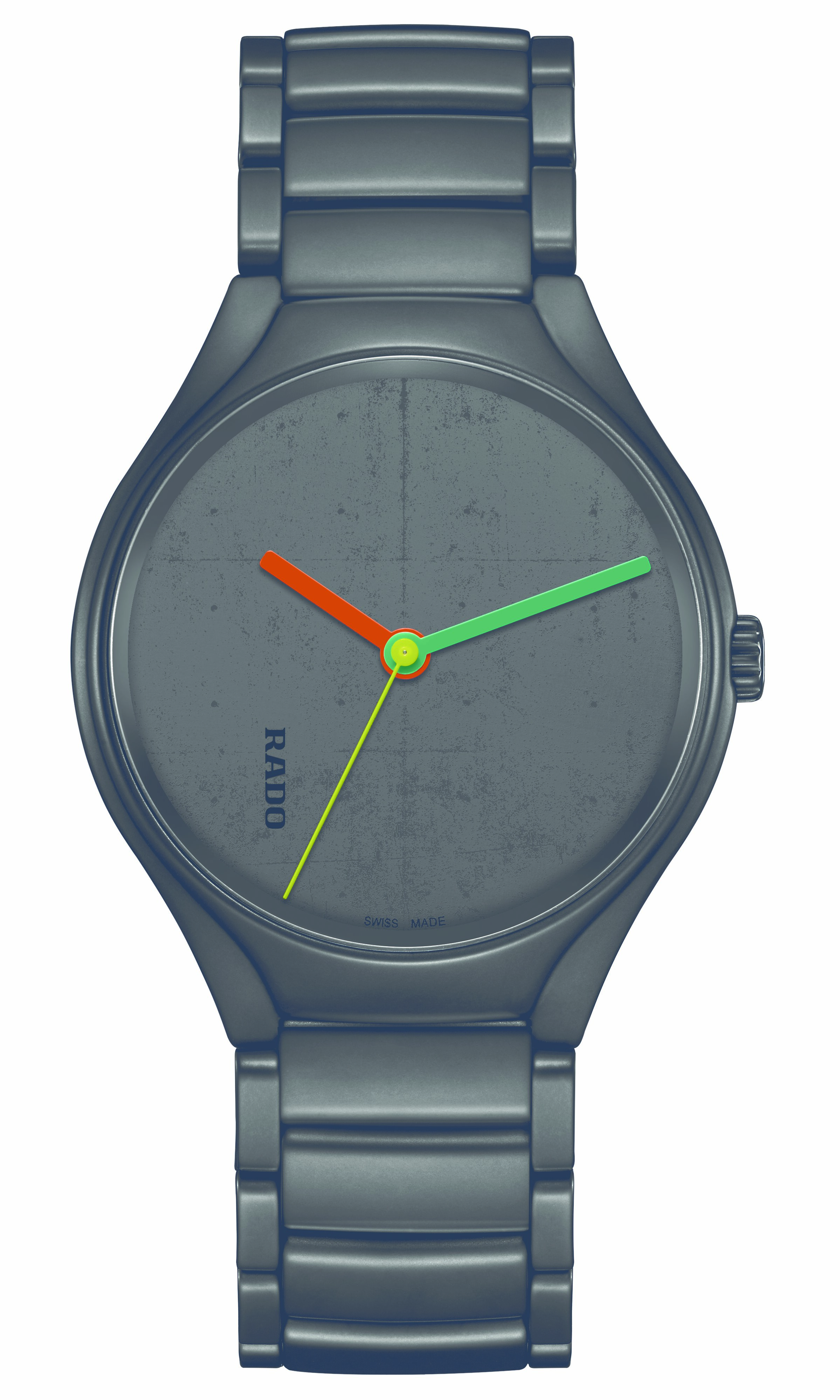 Rado True Round x Les Couleurs Le Corbusier (Ivory Black)