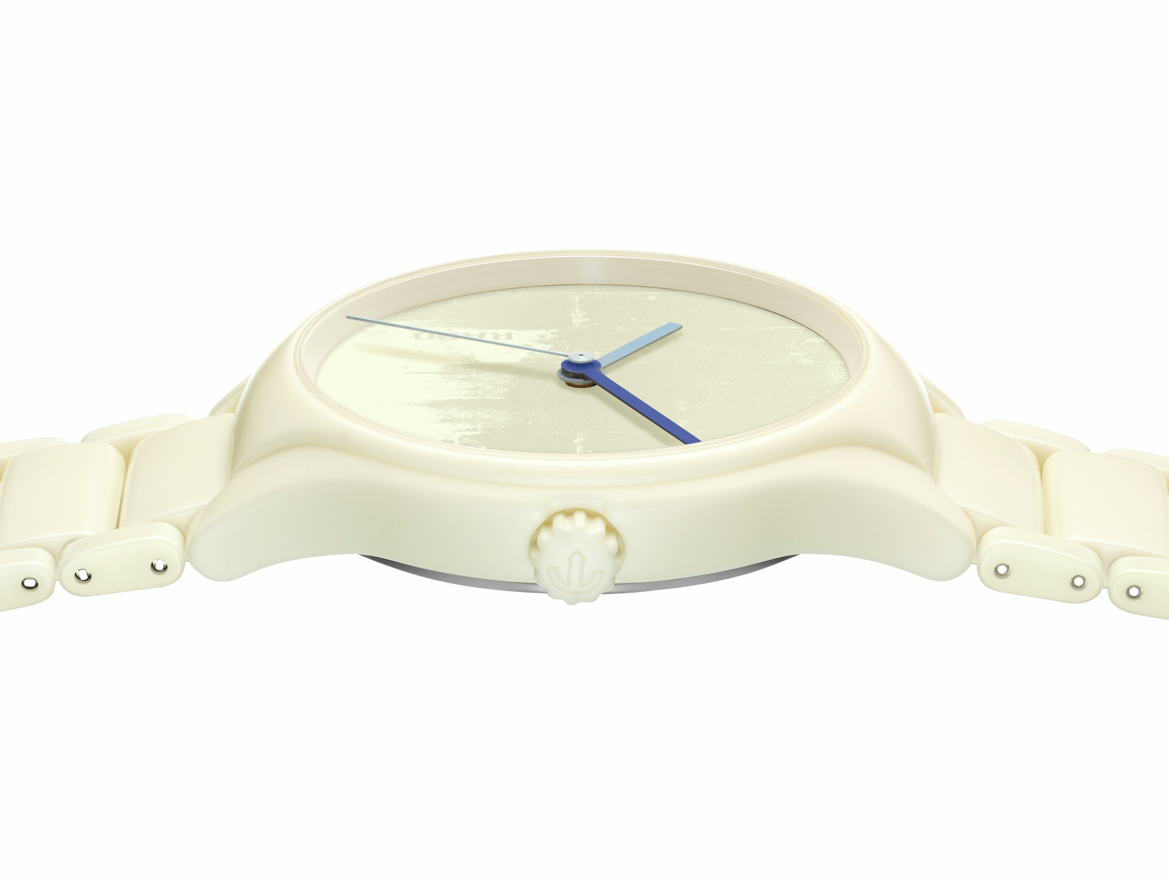 Rado True Round x Les Couleurs Le Corbusier (Ivory White)