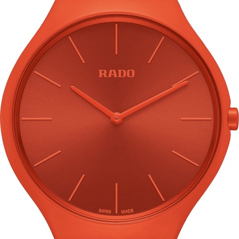 Rado True Round Thinline Les Couleurs Le Corbusier (powerful orange 4320S)