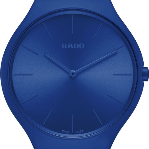 Rado True Round Thinline Les Couleurs Le Corbusier (spectacular ultramarine 4320K)