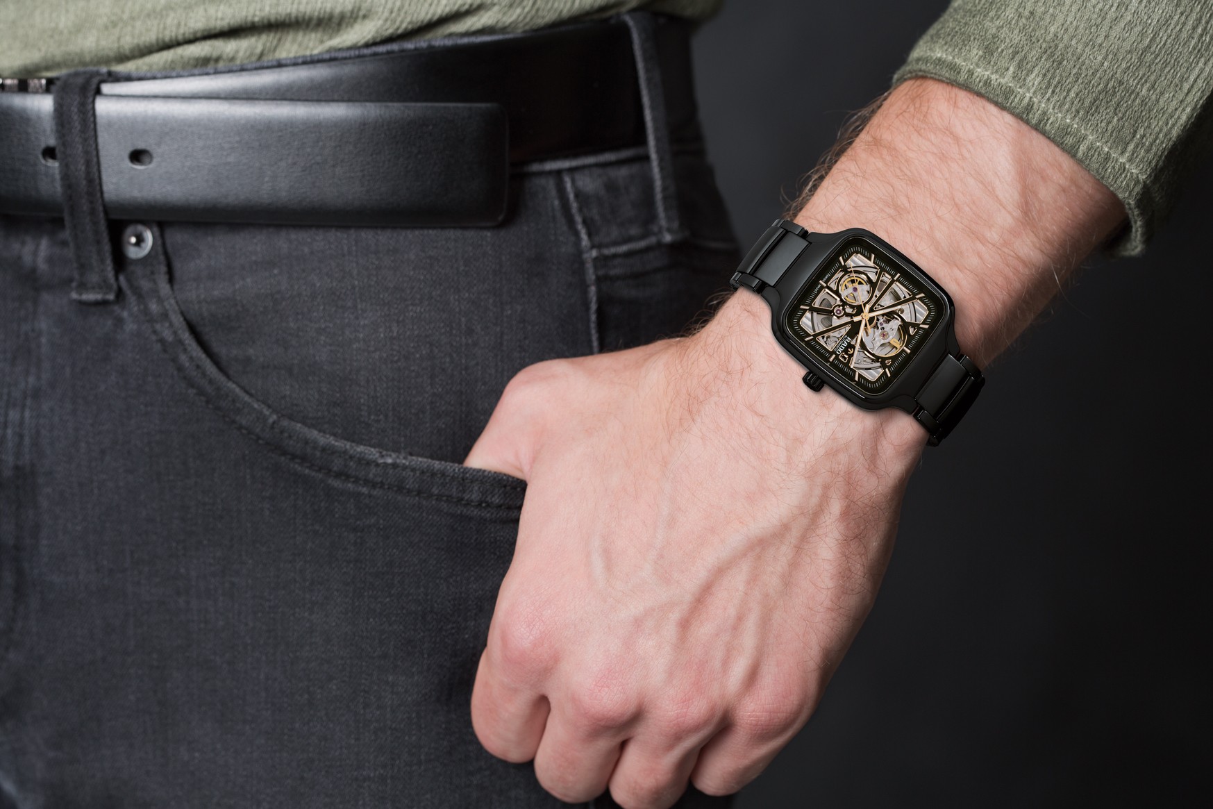Rado True Square Automatic Open Heart