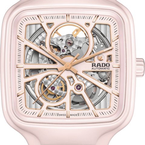 Rado True Square Automatic Open Heart (rose)