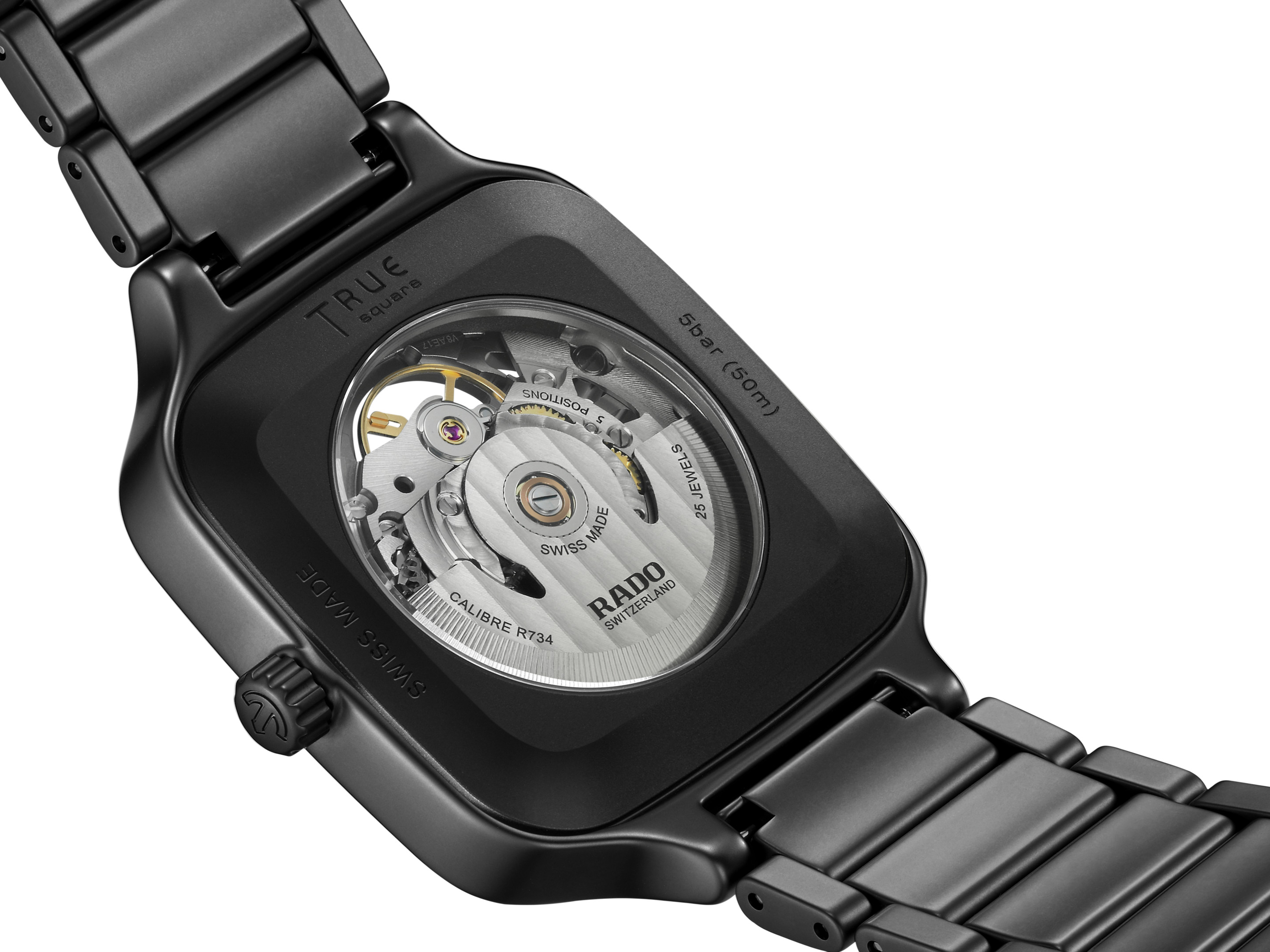 Rado True Square Automatic Skeleton