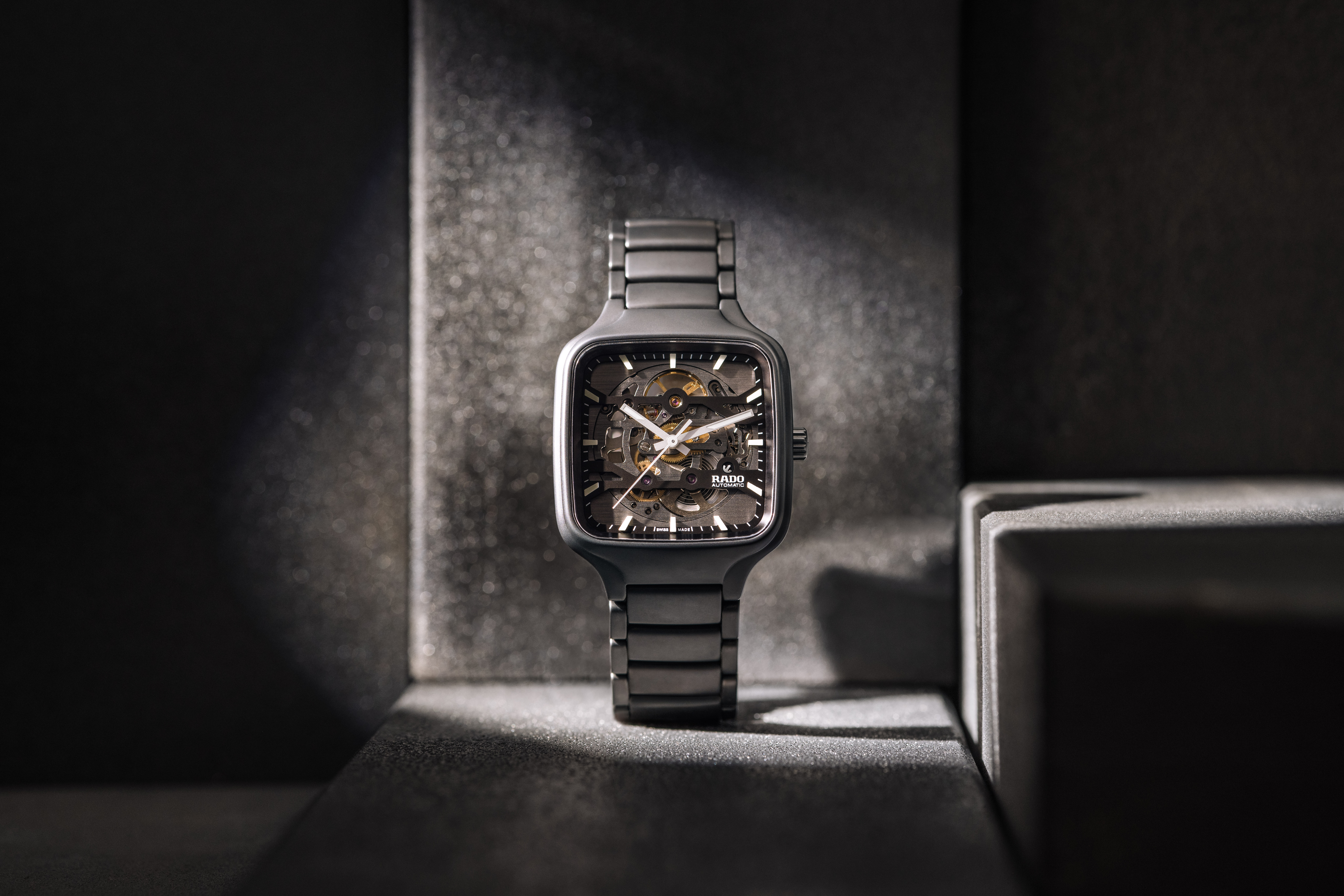 Rado True Square Automatic Skeleton