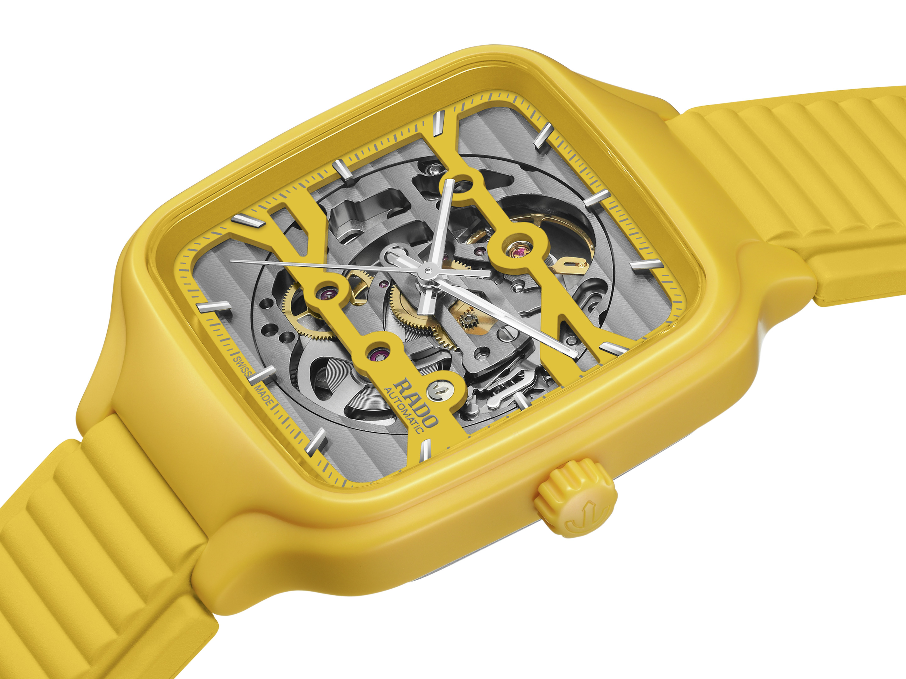 Rado True Square Automatic Skeleton (yellow)