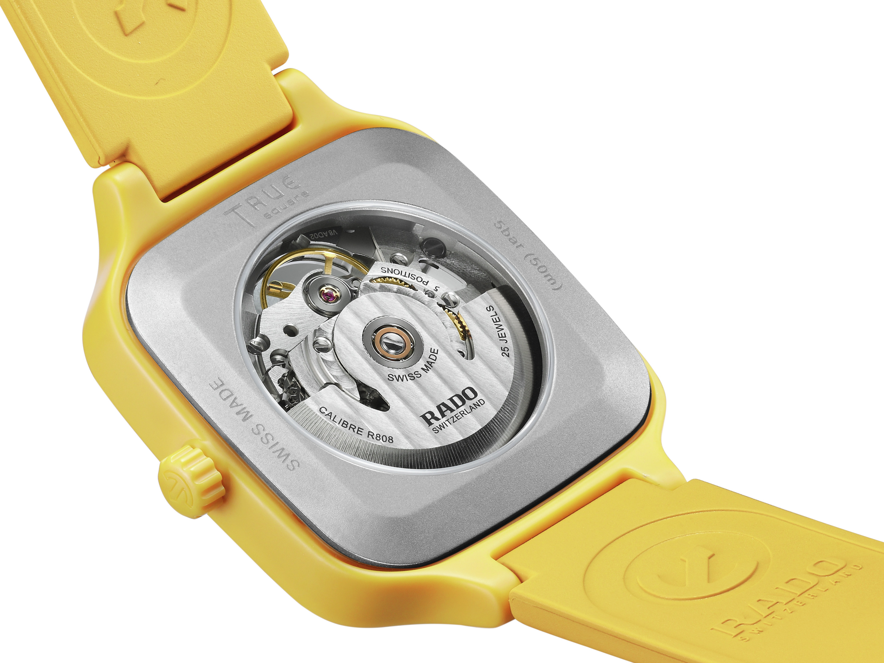 Rado True Square Automatic Skeleton (yellow)