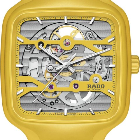 Rado True Square Automatic Skeleton (yellow)