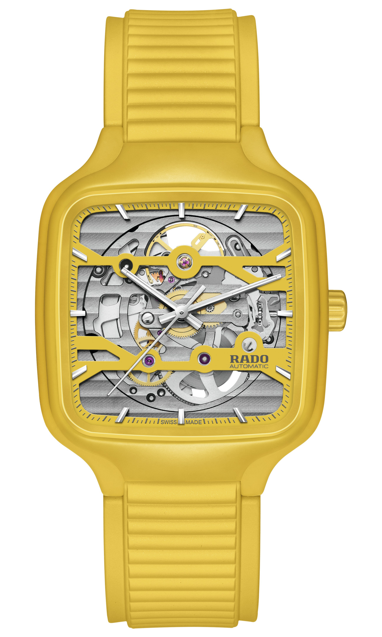 Rado True Square Automatic Skeleton (yellow)