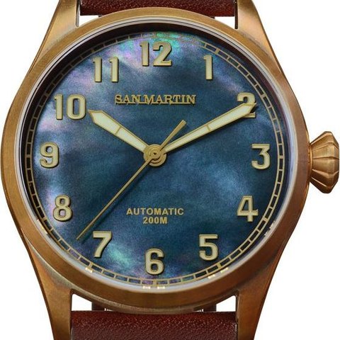 San Martin CuSn8 Bronze Diver 42mm