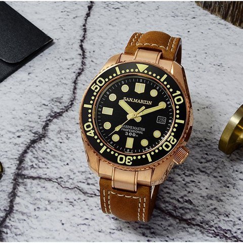 San Martin SN038-Q Bronze Monobloc Diver