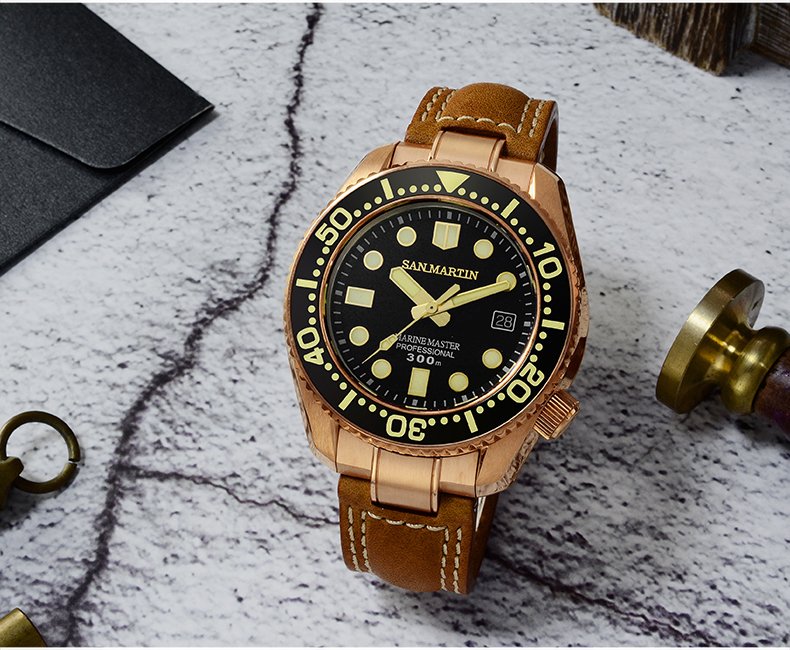 San Martin SN038-Q Bronze Monobloc Diver