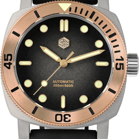 San Martin Retro Titanium Diver SN0125-T