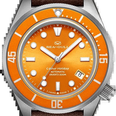 Seagull Ocean Series Colorful Titanium 41mm