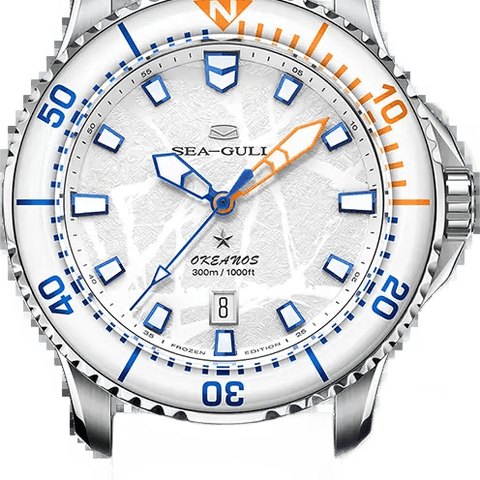 Seagull Ocean Series Pro Ice Wing Titanium 43mm