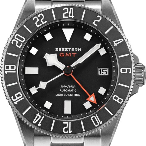 Seestern S462 Titanium Professional GMT Diver
