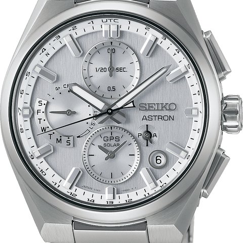 Seiko Astron GPS Solar Dual-Time Chronograph (5X83)
