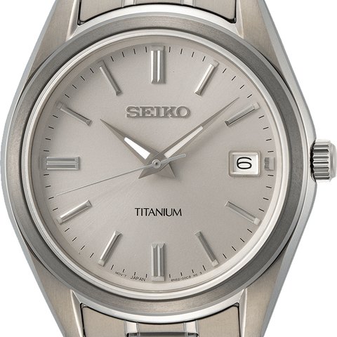 Seiko Essentials SUR369 (titanium)