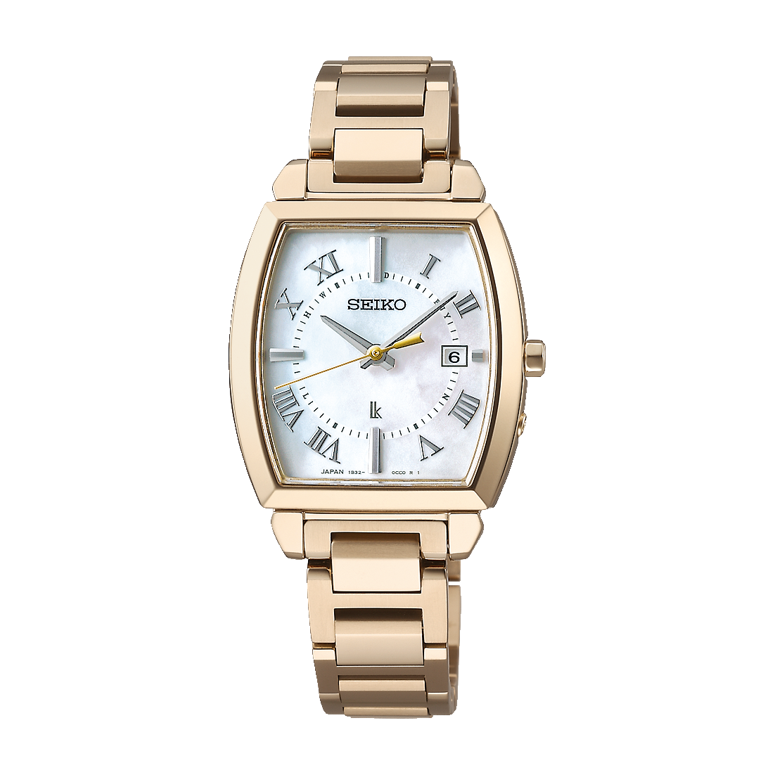 Seiko Lukia I Collection Titanium Solar Radio (Gold) (SSQW064)