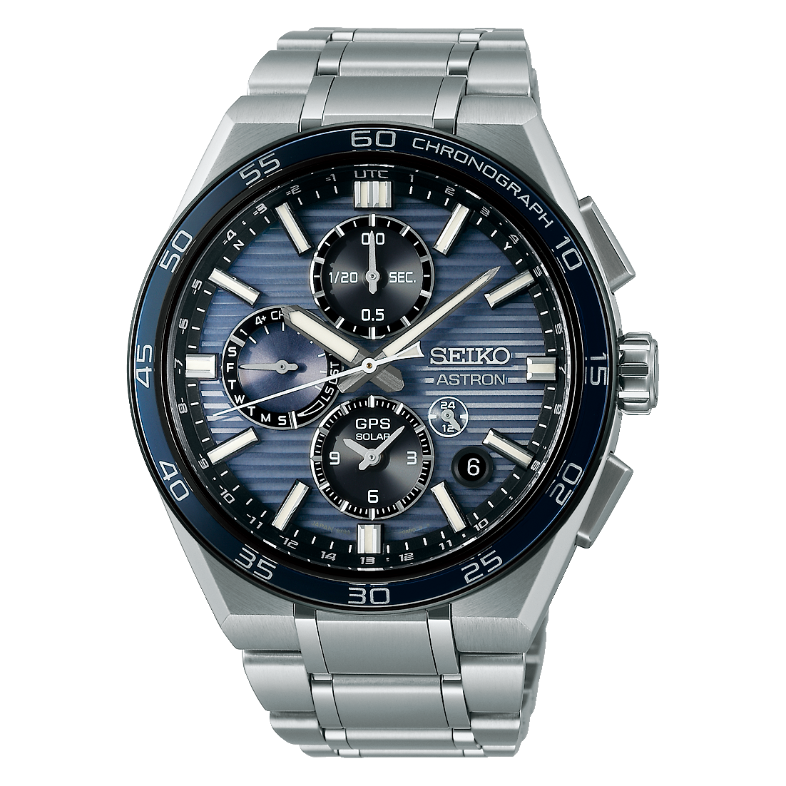 Seiko Astron GPS Solar Dual-Time Chronograph SSH175
