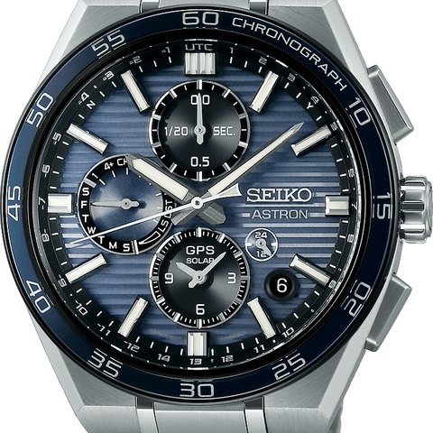 Seiko Astron GPS Solar Dual-Time Chronograph SSH175