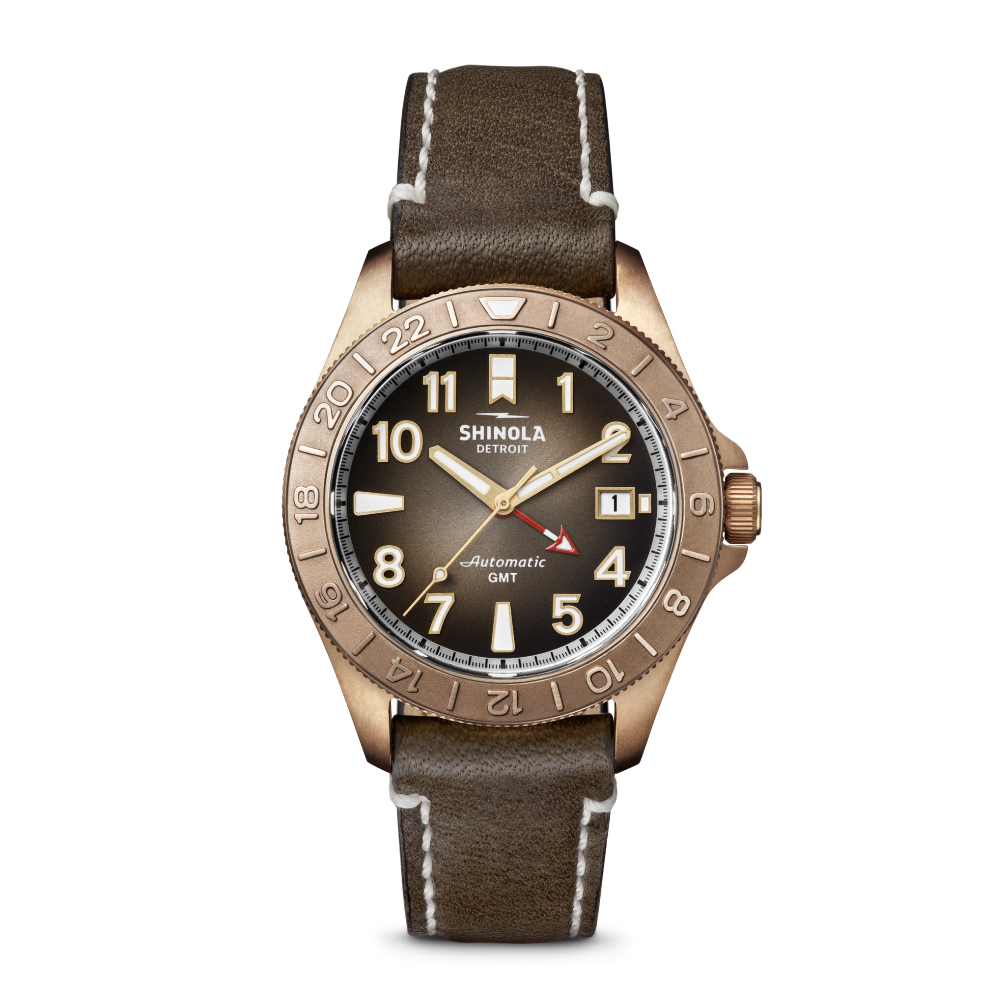 Shinola Bronze Monster GMT